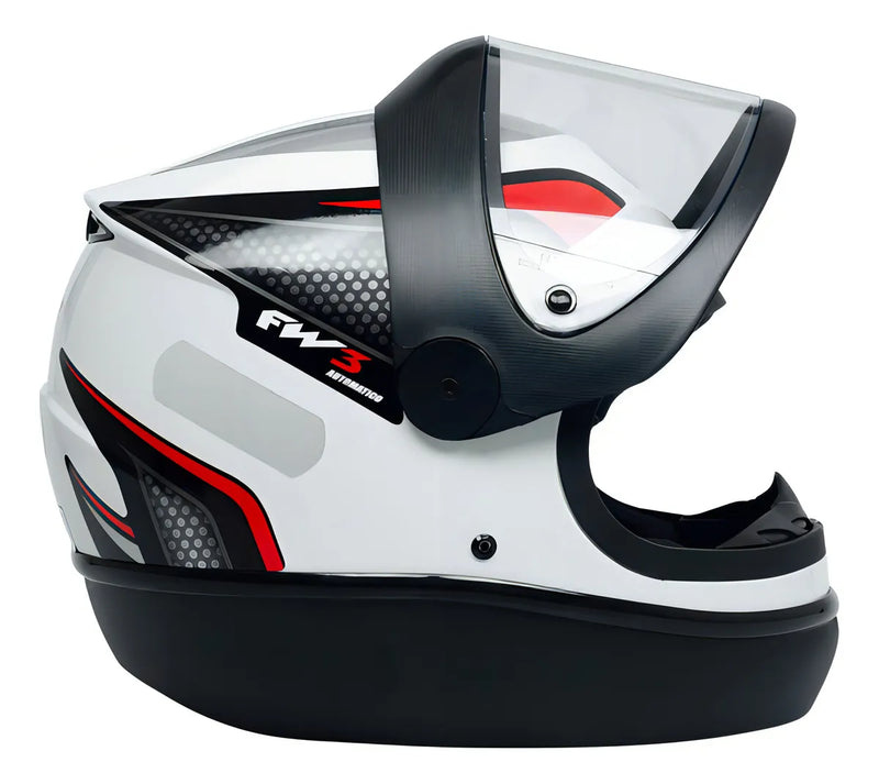 CAPACETE FW3 AUTOMATIC BRANCO