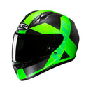 Capacete Hjc C10 Tez Pret Verd