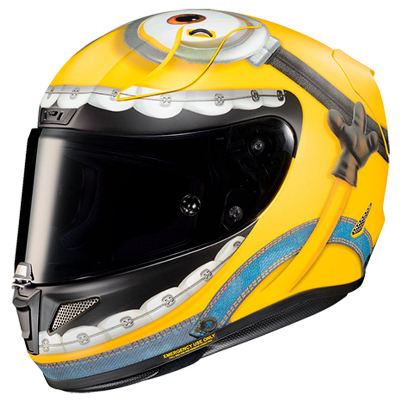 Capacete Hjc Rpha 11 Minions Otto Amarelo