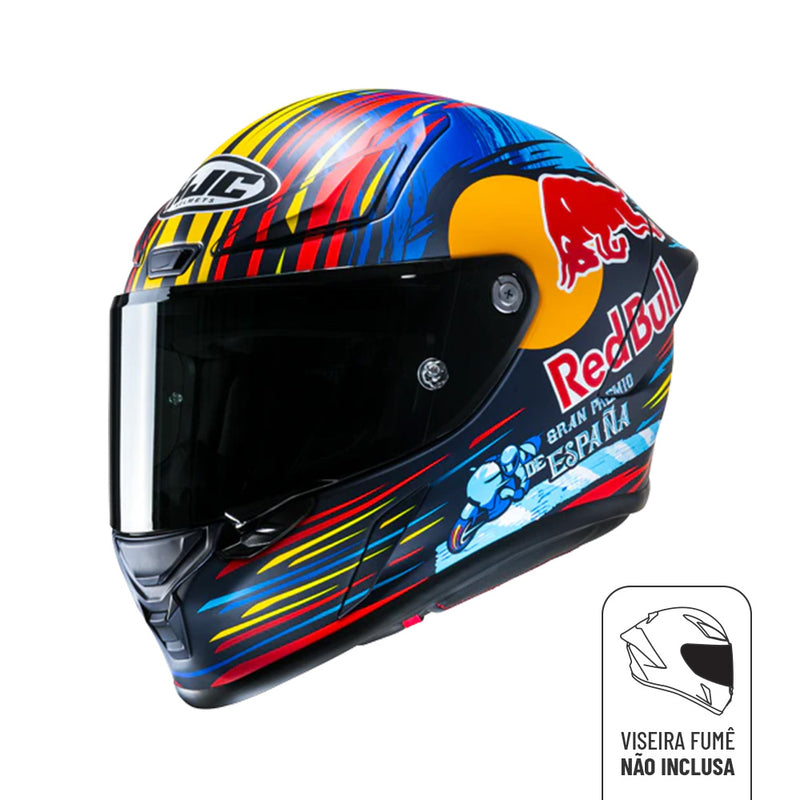 Capacete Hjc Rpha 1 Red Bull