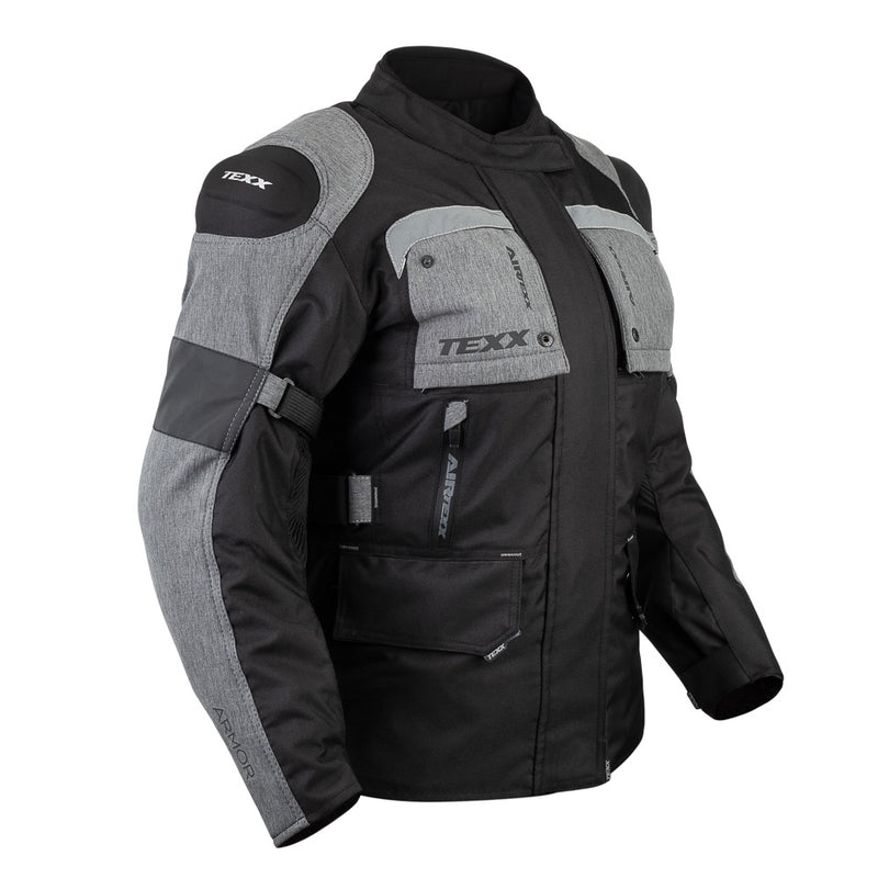 Jaqueta Texx Armor Ld Fem Pret Cinz