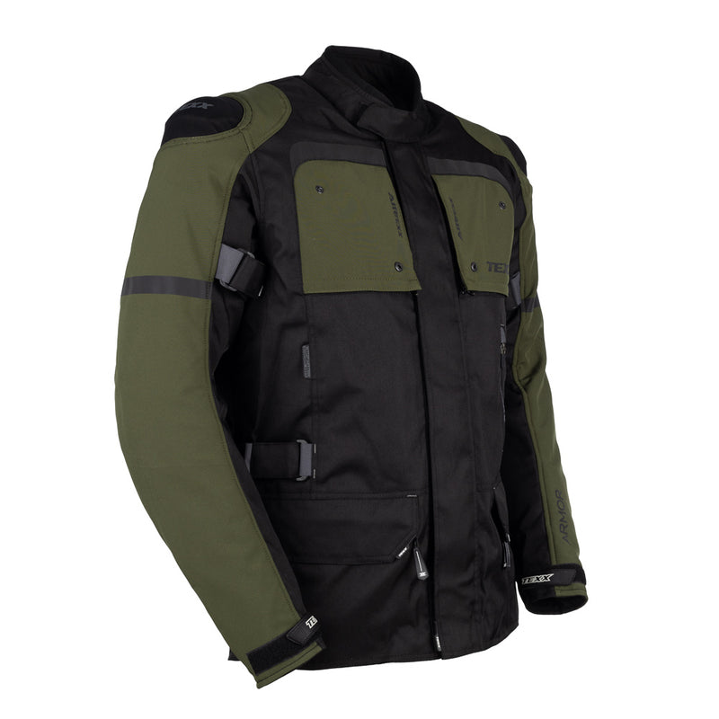 Jaqueta Texx Armor Masc Pret Verd