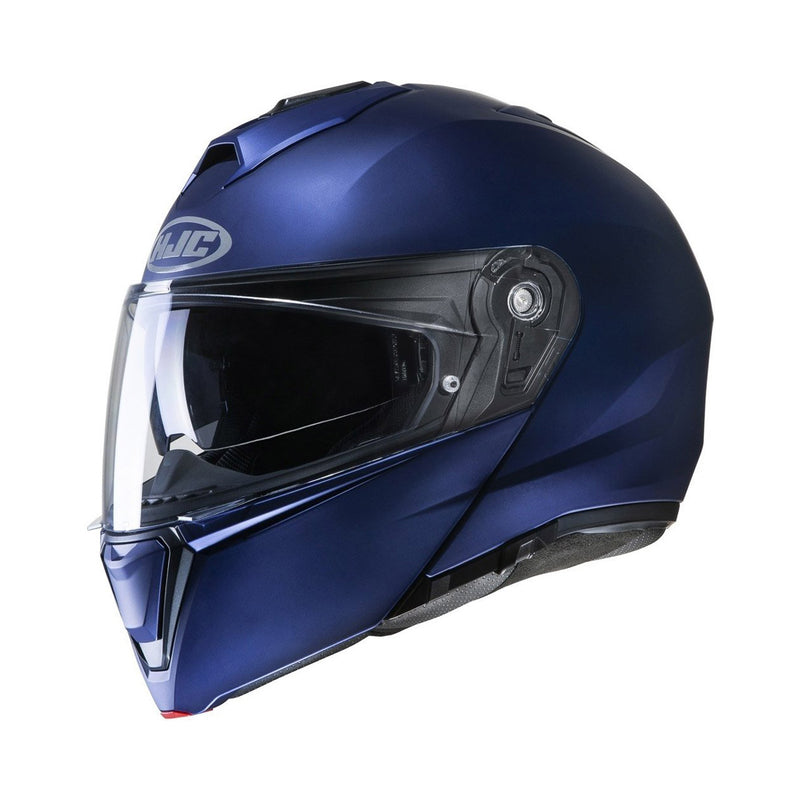 Capacete Hjc I90 Solid Azul Anodizado